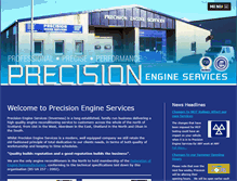 Tablet Screenshot of precisionengineservices.co.uk